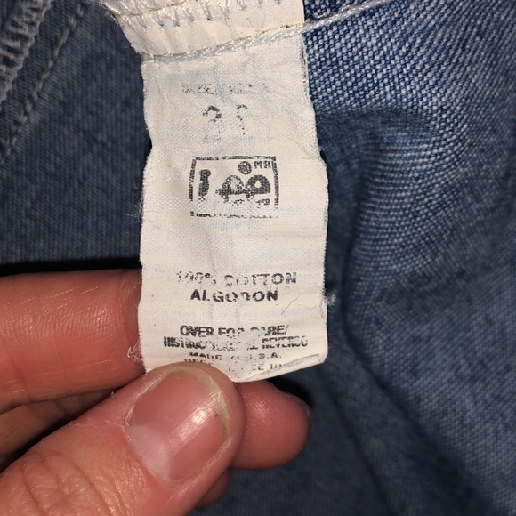 Jean vintage Lee Girls overall dress - Picture 5 of 5